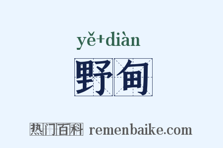 野甸是什么意思的图片